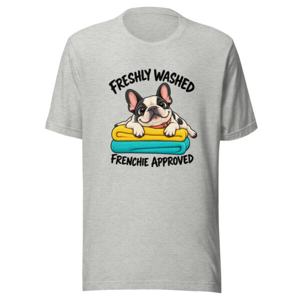 Freshly Washed Frenchie Approved Graphic Tee mockup 7 Freshly Washed Frenchie Approved Graphic Tee mockup 7