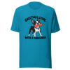 Greetings Come With A Squeaker Graphic Tee mockup 2 Greetings Come With A Squeaker Graphic Tee mockup 2