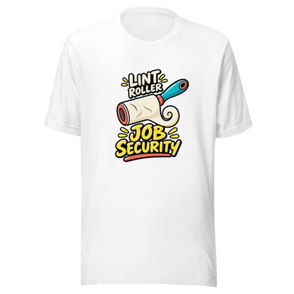 Lint Roller Job Security Pet-hair-job-security Graphic Tee mockup 5 Lint Roller Job Security Pet-hair-job-security Graphic Tee mockup 5