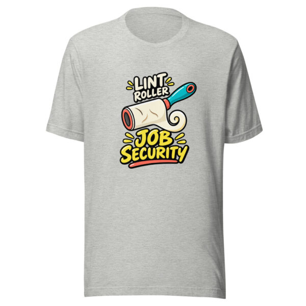 Lint Roller Job Security Pet-hair-job-security Graphic Tee mockup 7 Lint Roller Job Security Pet-hair-job-security Graphic Tee mockup 7