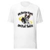 My Boston Runs On Plot Twists Graphic Tee mockup 5 My Boston Runs On Plot Twists Graphic Tee mockup 5