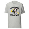 My Boston Runs On Plot Twists Graphic Tee mockup 7 My Boston Runs On Plot Twists Graphic Tee mockup 7