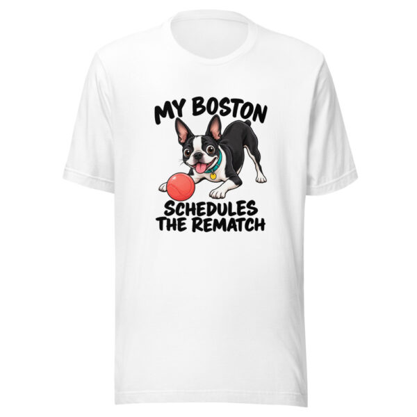 My Boston Schedules The Rematch Graphic Tee mockup 5 My Boston Schedules The Rematch Graphic Tee mockup 5