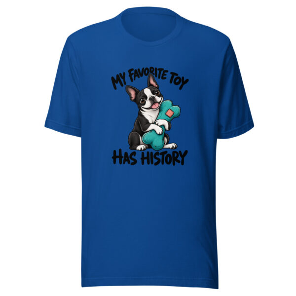 My Favorite Toy Has History Graphic Tee mockup 3 My Favorite Toy Has History Graphic Tee mockup 3