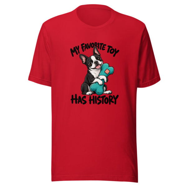My Favorite Toy Has History Graphic Tee mockup 8 My Favorite Toy Has History Graphic Tee mockup 8