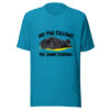 My Pug Follows The Sunny Schedule Graphic Tee mockup 1 My Pug Follows The Sunny Schedule Graphic Tee front view