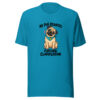 My Pug Requests Further Clarification Graphic Tee mockup 2 My Pug Requests Further Clarification Graphic Tee mockup 2