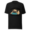 Pug Chin Parking Strictly Enforced Graphic Tee mockup 4 Pug Chin Parking Strictly Enforced Graphic Tee mockup 4