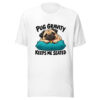 Pug Gravity Keeps Me Seated Graphic Tee mockup 5 Pug Gravity Keeps Me Seated Graphic Tee mockup 5