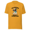 Pug Questions Require A Different Angle Graphic Tee mockup 2 Pug Questions Require A Different Angle Graphic Tee mockup 2
