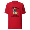 Pug Walks Include Intermissions Graphic Tee mockup 8 Pug Walks Include Intermissions Graphic Tee mockup 8