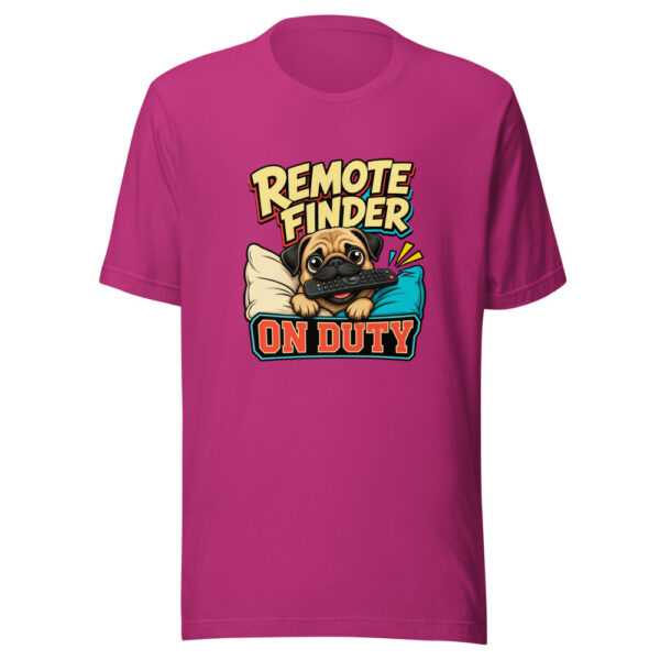 Remote Finder On Duty Dog-owner-humor Graphic Tee mockup 3 Remote Finder On Duty Dog-owner-humor Graphic Tee mockup 3