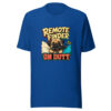 Remote Finder On Duty Dog-owner-humor Graphic Tee mockup 4 Remote Finder On Duty Dog-owner-humor Graphic Tee mockup 4