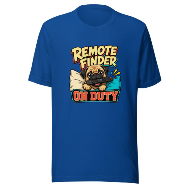 Remote Finder On Duty Dog-owner-humor Graphic Tee mockup 4 Remote Finder On Duty Dog-owner-humor Graphic Tee mockup 4