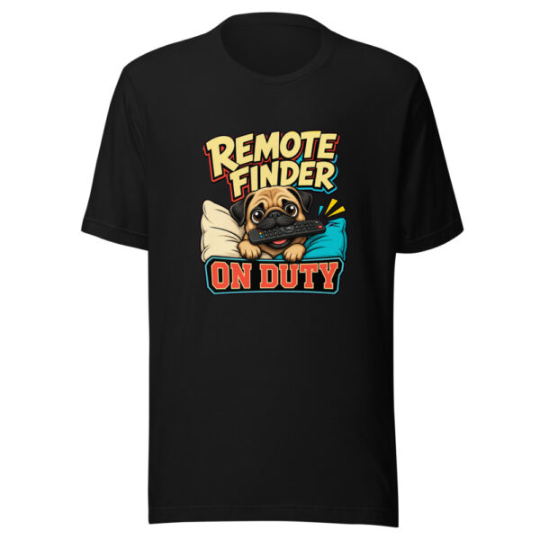 Remote Finder On Duty Dog-owner-humor Graphic Tee mockup 5 Remote Finder On Duty Dog-owner-humor Graphic Tee mockup 5