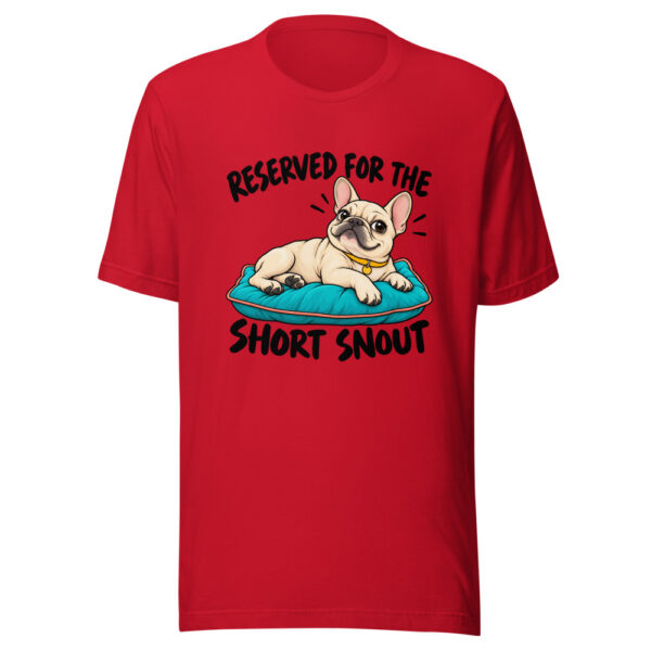 Reserved For The Short Snout Graphic Tee mockup 8 Reserved For The Short Snout Graphic Tee mockup 8