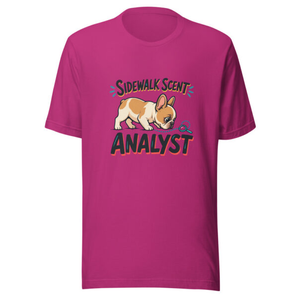 Sidewalk Scent Analyst Dog-walk-humor Graphic Tee mockup 2 Sidewalk Scent Analyst Dog-walk-humor Graphic Tee mockup 2
