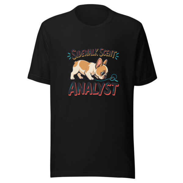 Sidewalk Scent Analyst Dog-walk-humor Graphic Tee mockup 4 Sidewalk Scent Analyst Dog-walk-humor Graphic Tee mockup 4