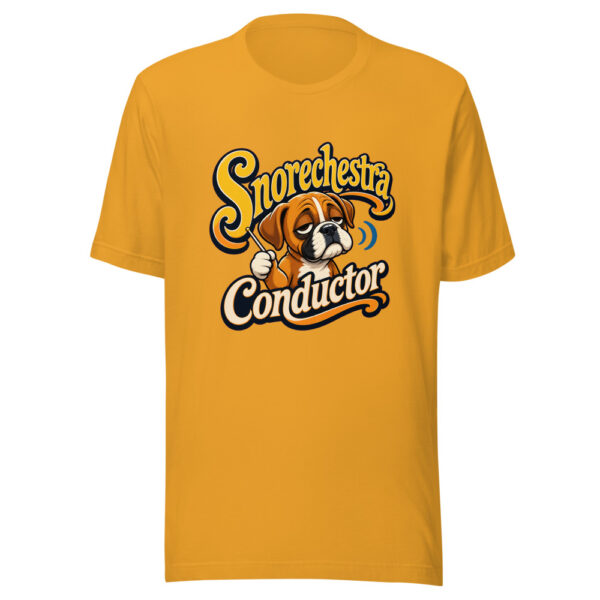 Snorechestra Conductor Graphic Tee mockup 3