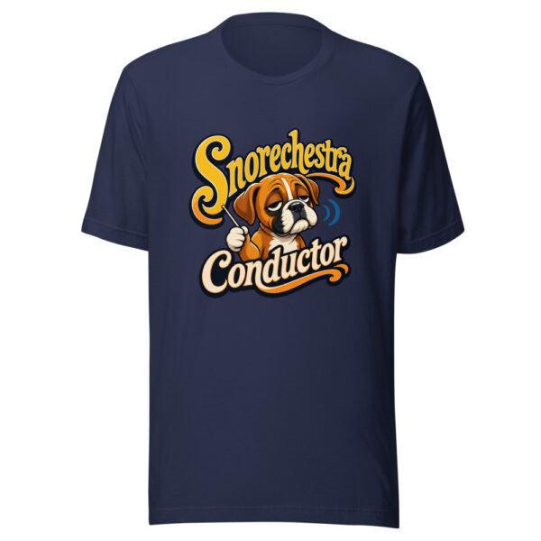 Snorechestra Conductor Graphic Tee mockup 6