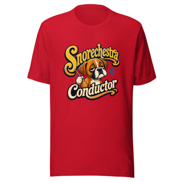 Snorechestra Conductor Graphic Tee mockup 8