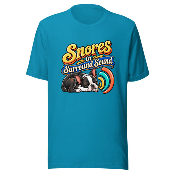Snores In Surround Sound Surround-sound-snorts Graphic Tee mockup 2 Snores In Surround Sound Surround-sound-snorts Graphic Tee mockup 2