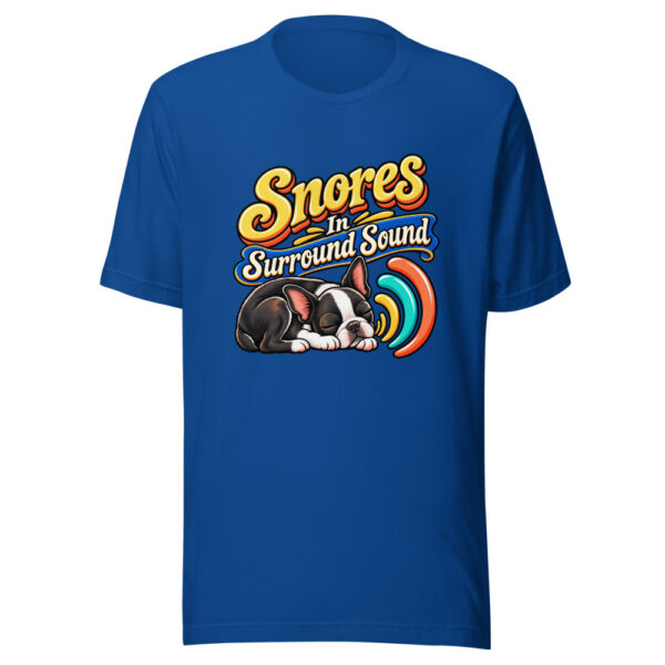 Snores In Surround Sound Surround-sound-snorts Graphic Tee mockup 3 Snores In Surround Sound Surround-sound-snorts Graphic Tee mockup 3