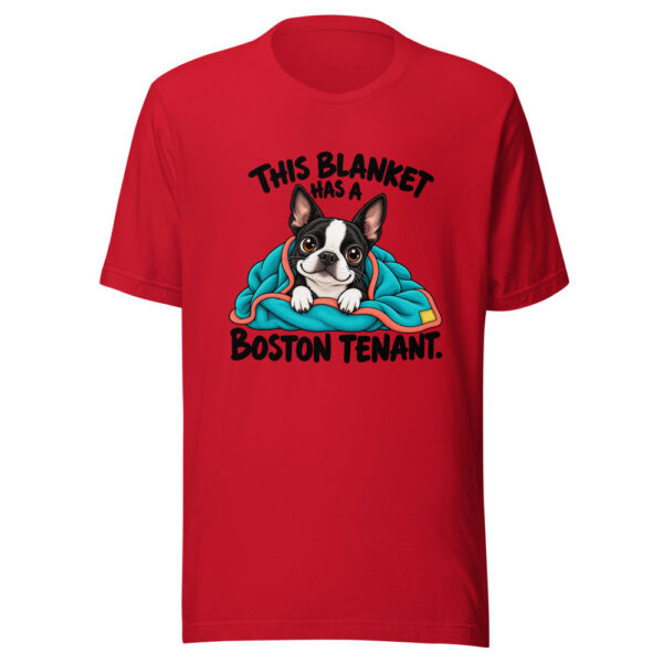 This Blanket Has A Boston Tenant Graphic Tee mockup 8 This Blanket Has A Boston Tenant Graphic Tee mockup 8