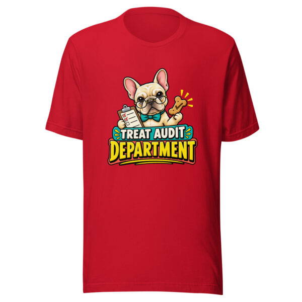 Treat Audit Department Treat-humor Graphic Tee mockup 1 Treat Audit Department Treat-humor Graphic Tee front view