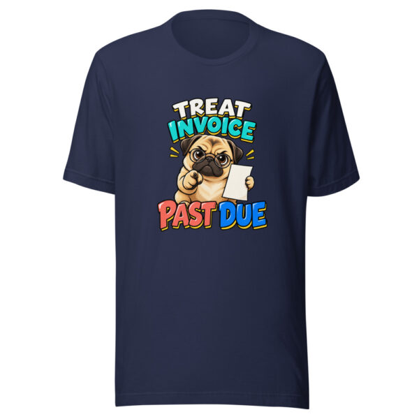 Treat Invoice Past Due Tiny-treat-accountant Graphic Tee mockup 6 Treat Invoice Past Due Tiny-treat-accountant Graphic Tee mockup 6