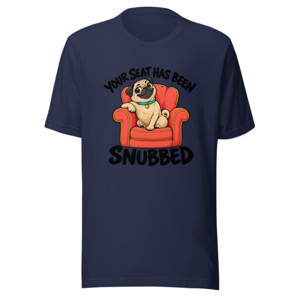 Your Seat Has Been Snubbed Graphic Tee mockup 6 Your Seat Has Been Snubbed Graphic Tee mockup 6