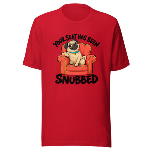 Your Seat Has Been Snubbed Graphic Tee mockup 8 Your Seat Has Been Snubbed Graphic Tee mockup 8