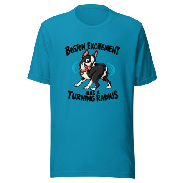 Boston Excitement Has A Turning Radius Graphic Tee mockup 2 Boston Excitement Has A Turning Radius Graphic Tee mockup 2