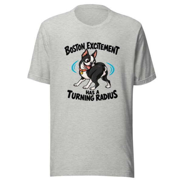 Boston Excitement Has A Turning Radius Graphic Tee mockup 7 Boston Excitement Has A Turning Radius Graphic Tee mockup 7