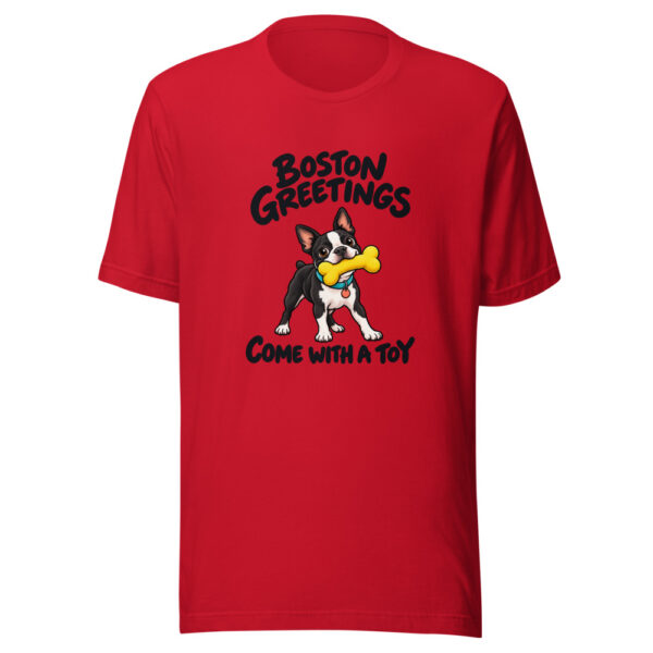 Boston Greetings Come With A Toy Graphic Tee mockup 8 Boston Greetings Come With A Toy Graphic Tee mockup 8