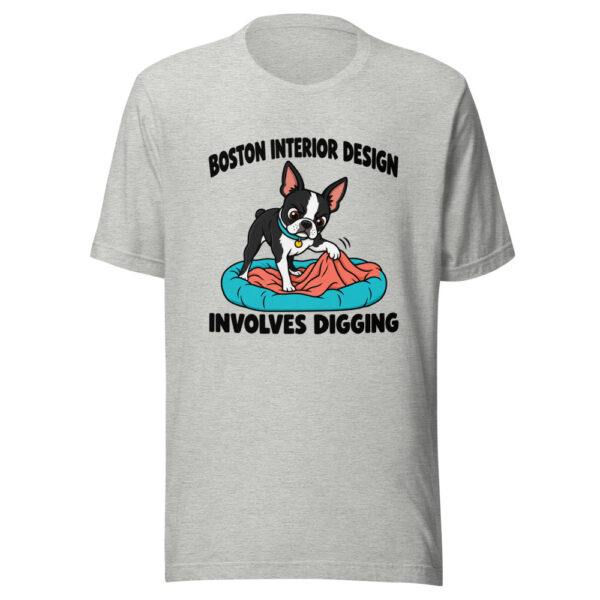 Boston Interior Design Involves Digging Graphic Tee mockup 7 Boston Interior Design Involves Digging Graphic Tee mockup 7