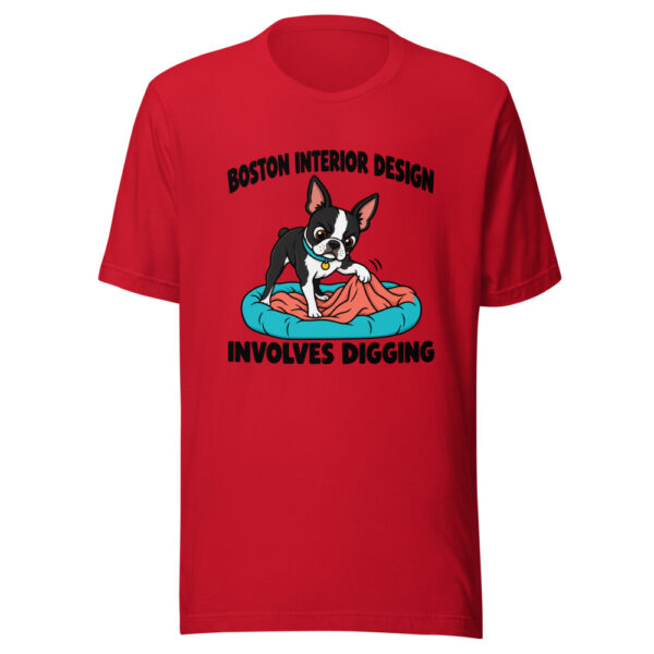 Boston Interior Design Involves Digging Graphic Tee mockup 8 Boston Interior Design Involves Digging Graphic Tee mockup 8