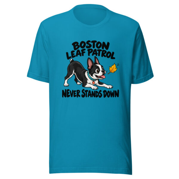Boston Leaf Patrol Never Stands Down Graphic Tee mockup 2 Boston Leaf Patrol Never Stands Down Graphic Tee mockup 2