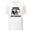 Boston Leaf Patrol Never Stands Down Graphic Tee mockup 5 Boston Leaf Patrol Never Stands Down Graphic Tee mockup 5