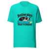 Boston Naps Track The Daylight Graphic Tee mockup 3 Boston Naps Track The Daylight Graphic Tee mockup 3