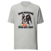 Boston Negotiations Begin With A Ball Graphic Tee mockup 7 Boston Negotiations Begin With A Ball Graphic Tee mockup 7