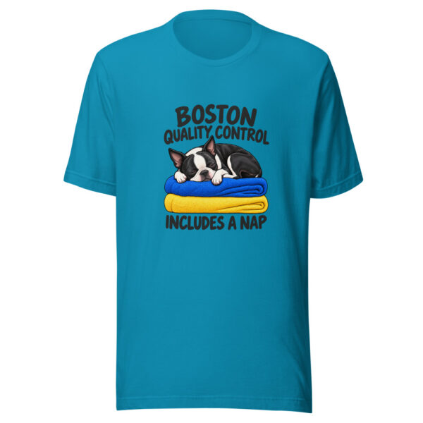 Boston Quality Control Includes A Nap Graphic Tee mockup 2