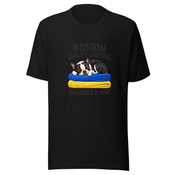Boston Quality Control Includes A Nap Graphic Tee mockup 4
