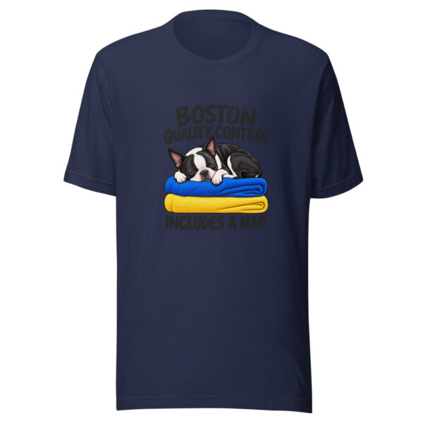 Boston Quality Control Includes A Nap Graphic Tee mockup 6