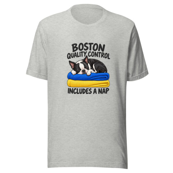 Boston Quality Control Includes A Nap Graphic Tee mockup 7