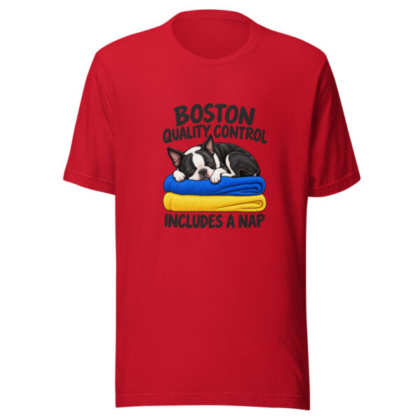 Boston Quality Control Includes A Nap Graphic Tee mockup 8