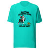 Boston Sprinkler Patrol Reports For Splash Duty Graphic Tee mockup 3 Boston Sprinkler Patrol Reports For Splash Duty Graphic Tee mockup 3