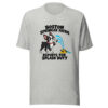 Boston Sprinkler Patrol Reports For Splash Duty Graphic Tee mockup 7 Boston Sprinkler Patrol Reports For Splash Duty Graphic Tee mockup 7