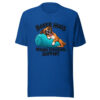 Boxer Hugs Require Structural Support Graphic Tee mockup 3