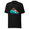 Boxer Hugs Require Structural Support Graphic Tee mockup 4